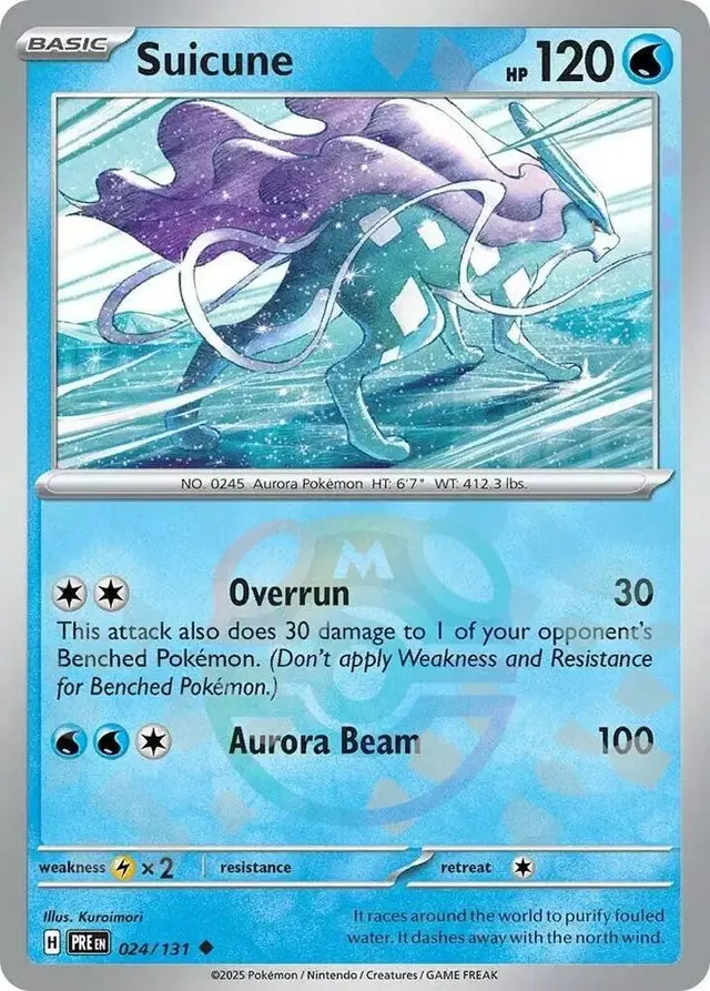 Suicune [Master Ball] - Pokemon Prismatic Evolutions #24