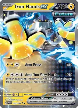 Iron Hands ex 31 - Pokemon Prismatic Evolutions