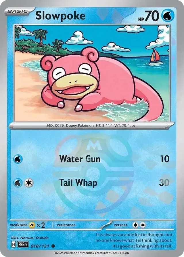 Slowpoke [Master Ball] - Pokemon Prismatic Evolutions #18
