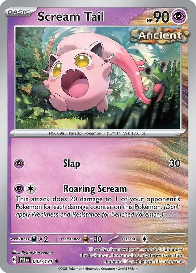 Scream Tail - Pokemon Prismatic Evolutions #42