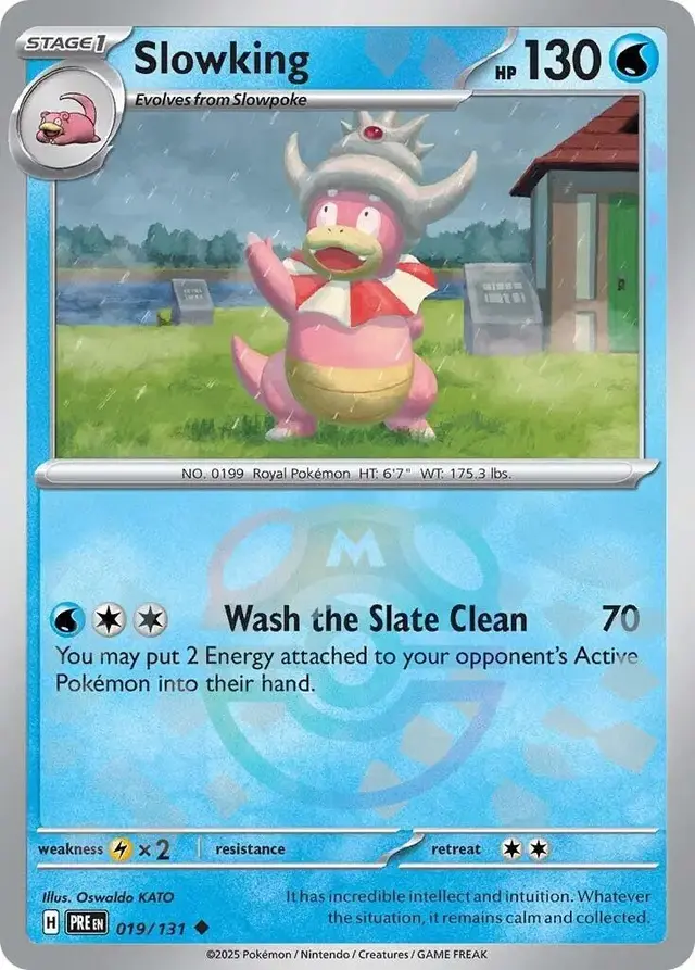 Slowking [Master Ball] - Pokemon Prismatic Evolutions #19