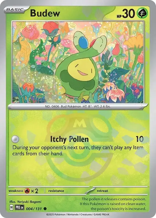 Budew [Master Ball] - Pokemon Prismatic Evolutions #4