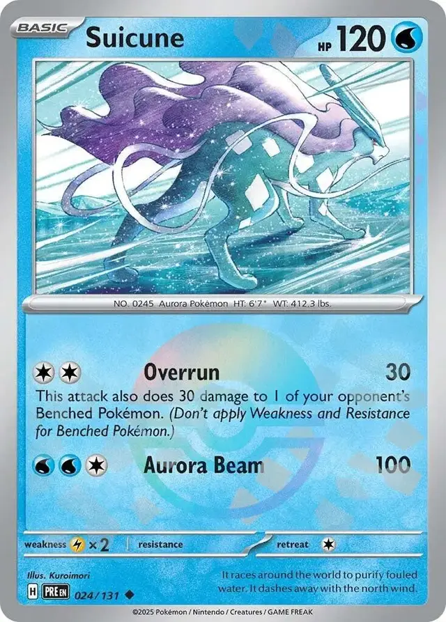 Suicune [Poke Ball] - Pokemon Prismatic Evolutions #24