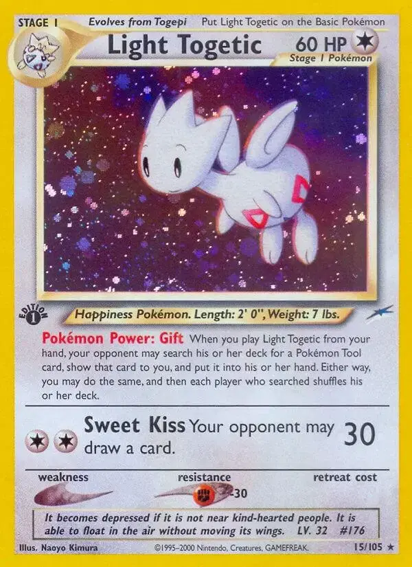 Light Togetic [1st Edition] - Pokemon Neo Destiny #15