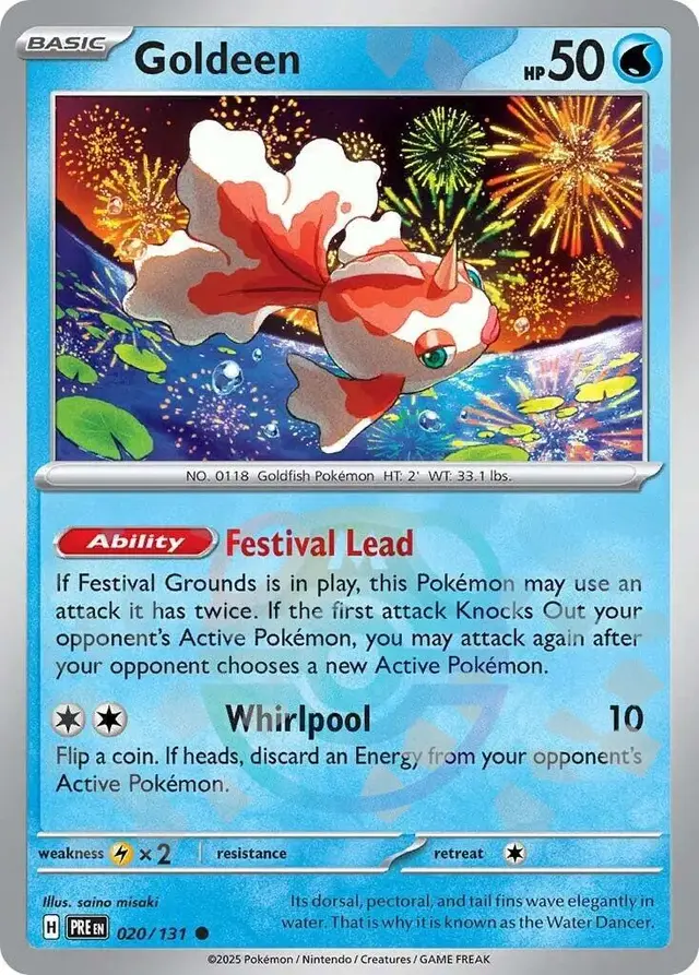 Goldeen [Master Ball] - Pokemon Prismatic Evolutions #20