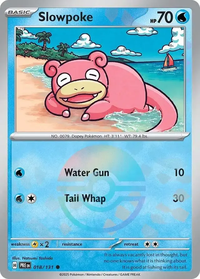 Slowpoke [Poke Ball] - Pokemon Prismatic Evolutions #18