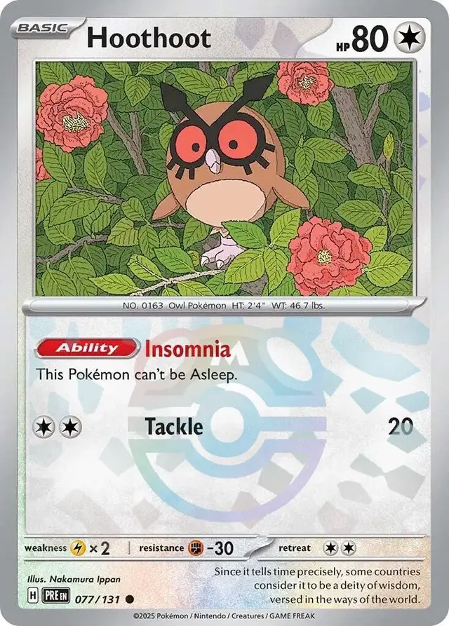 Hoothoot [Master Ball]