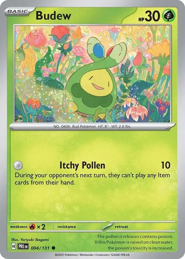 Budew - Pokemon Prismatic Evolutions #4