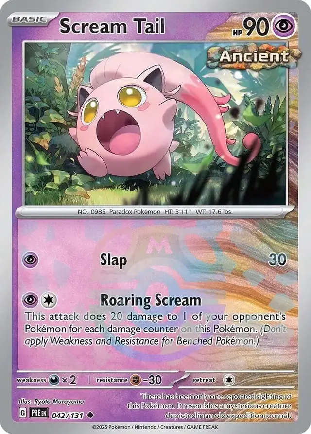 Scream Tail [Master Ball] - Pokemon Prismatic Evolutions #42