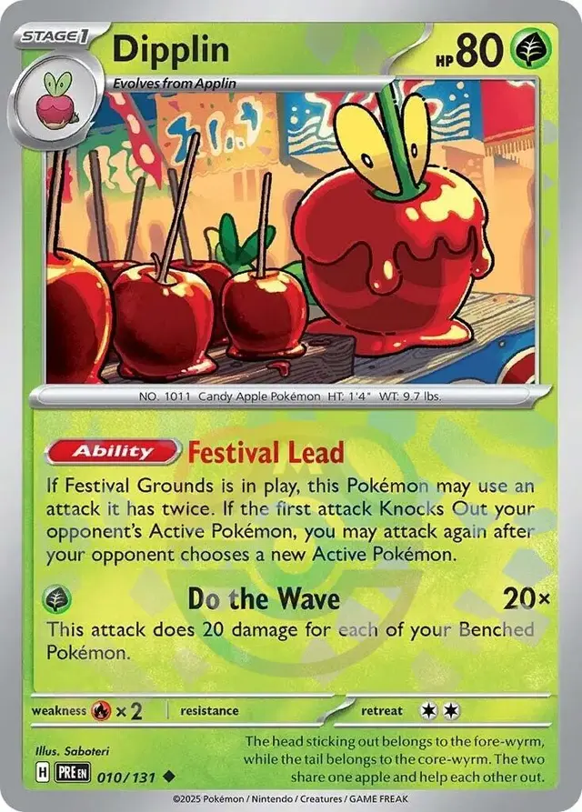 Dipplin [Master Ball] - Pokemon Prismatic Evolutions #10