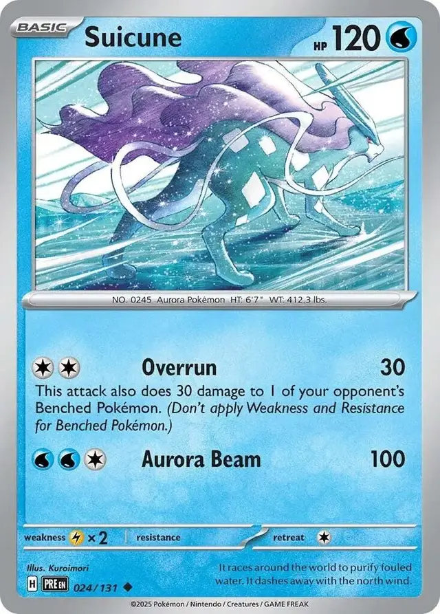Suicune - Pokemon Prismatic Evolutions #24