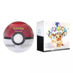 Sam's Club Elite Trainer Box And Pokeball - Pokemon Prismatic Evolutions