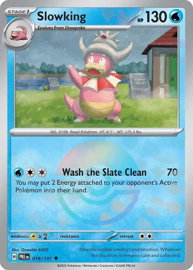 Slowking [Poke Ball] - Pokemon Prismatic Evolutions #19