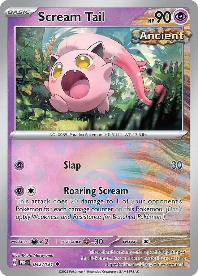 Scream Tail [Poke Ball] - Pokemon Prismatic Evolutions #42
