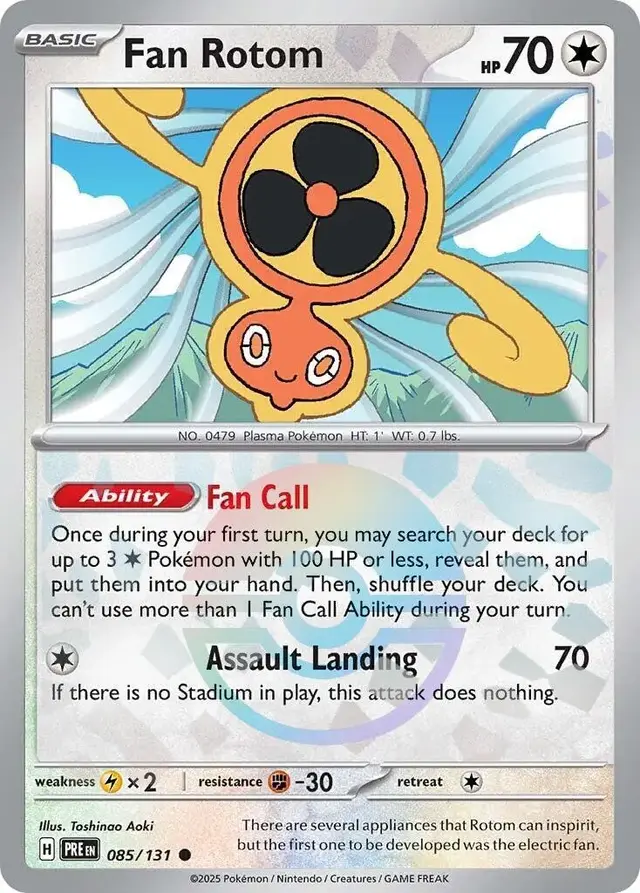 Fan Rotom [Poke Ball]