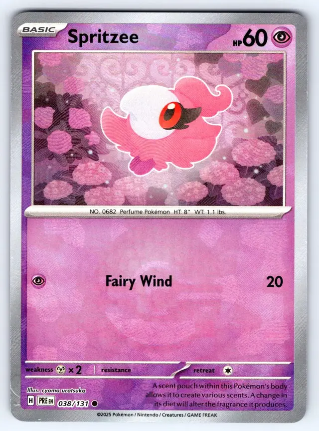 Spritzee [Poke Ball] - Pokemon Prismatic Evolutions #38