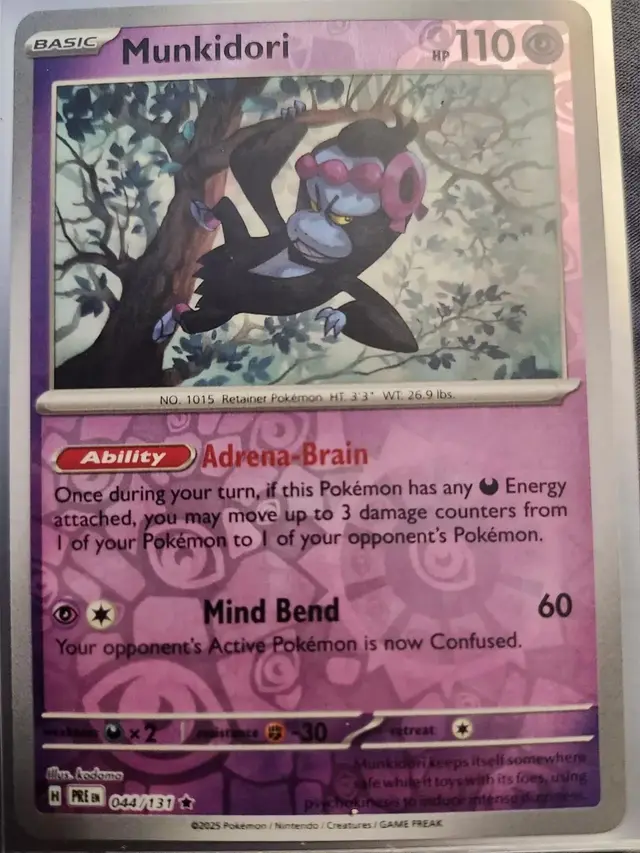 Munkidori [Reverse] - Pokemon Prismatic Evolutions #44