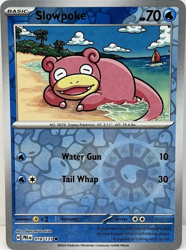 Slowpoke [Reverse] - Pokemon Prismatic Evolutions #18