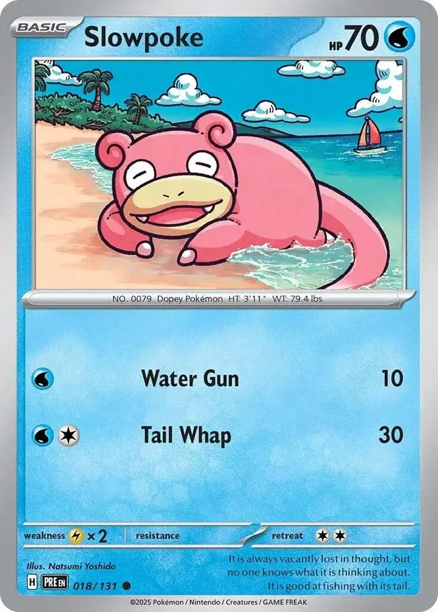 Slowpoke - Pokemon Prismatic Evolutions #18