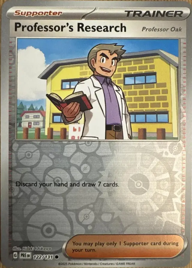 Professor's Research: Professor Oak [Reverse]