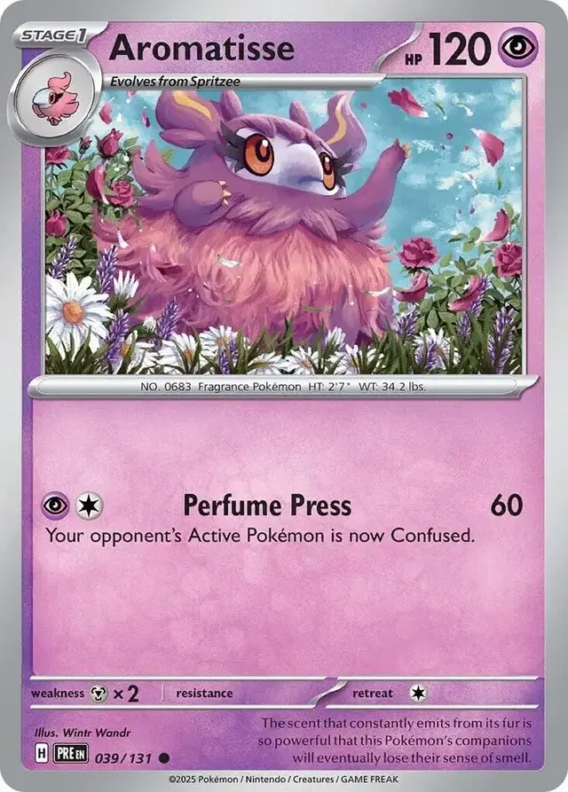Aromatisse - Pokemon Prismatic Evolutions #39