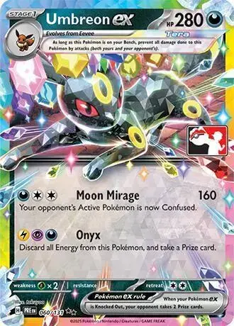 Umbreon Ex [Prize Pack] - Pokemon Prize Pack Series #60