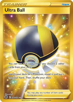 Ultra Ball 186 - Pokemon Brilliant Stars
