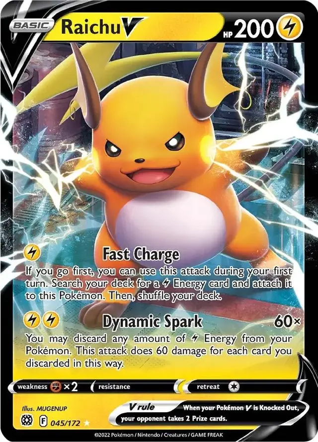 Raichu V - Pokemon Brilliant Stars #45