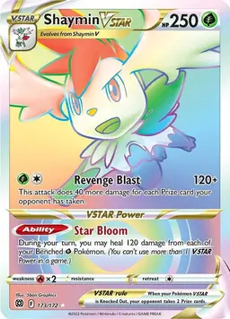 Shaymin VSTAR 173 - Pokemon Brilliant Stars
