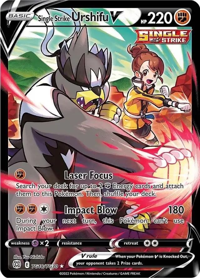 Urshifu V - Pokemon Brilliant Stars #TG18