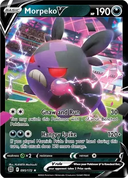 Morpeko V 95 - Pokemon Brilliant Stars