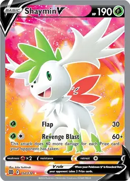 Shaymin V 152 - Pokemon Brilliant Stars