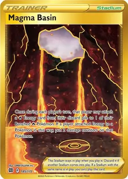 Magma Basin 185 - Pokemon Brilliant Stars