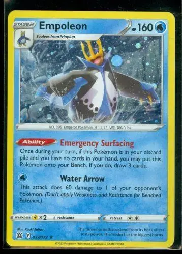 Empoleon [Cosmos Holo] - Pokemon Brilliant Stars #37