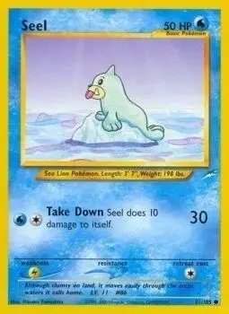 Seel - Pokemon Neo Destiny #81