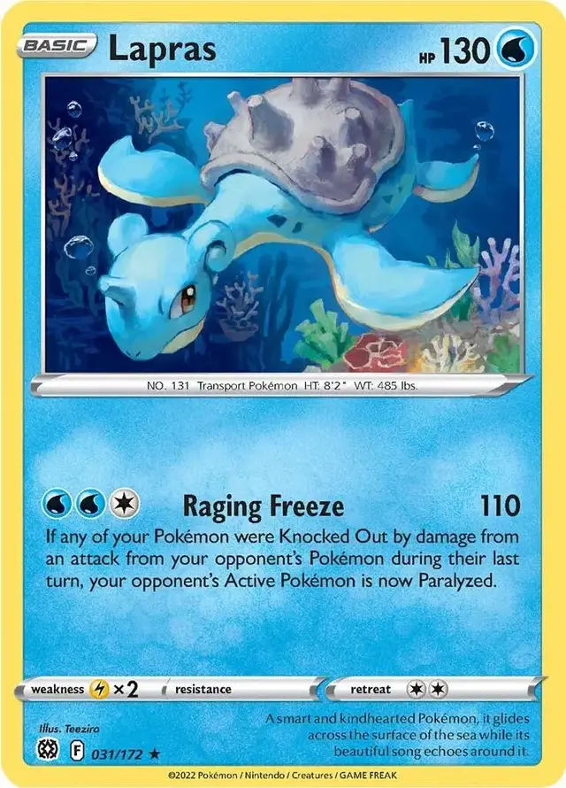 Lapras - Pokemon Brilliant Stars #31