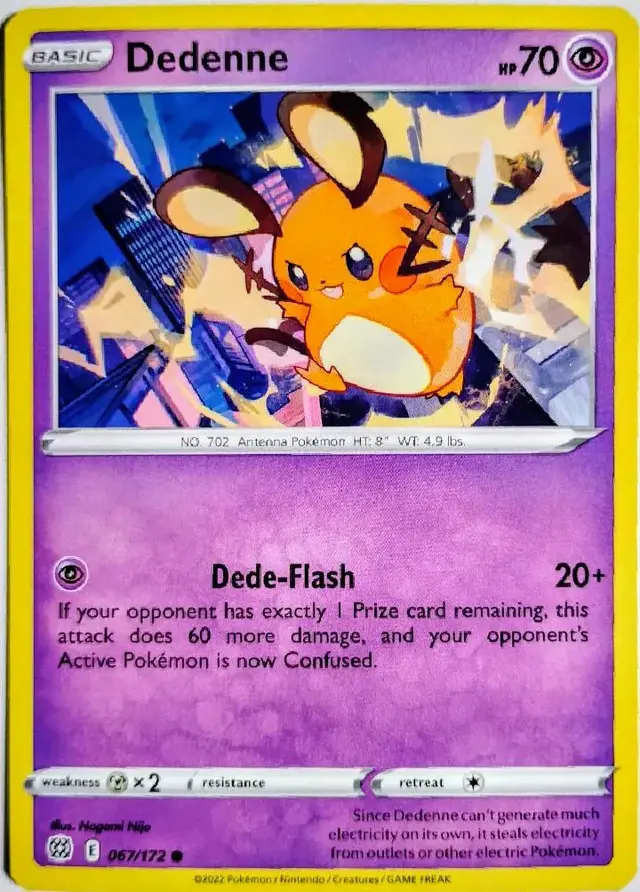 Dedenne - Pokemon Brilliant Stars #67