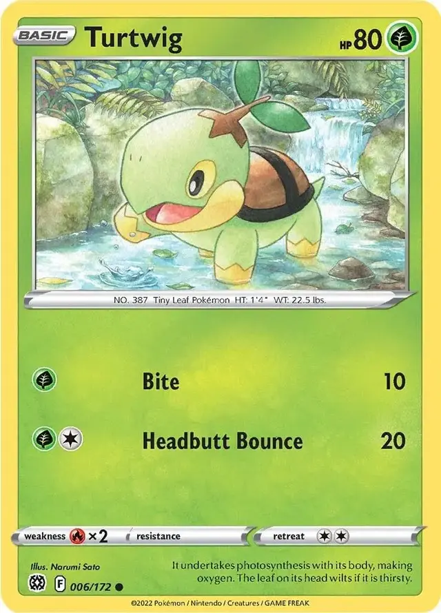Turtwig - Pokemon Brilliant Stars #6