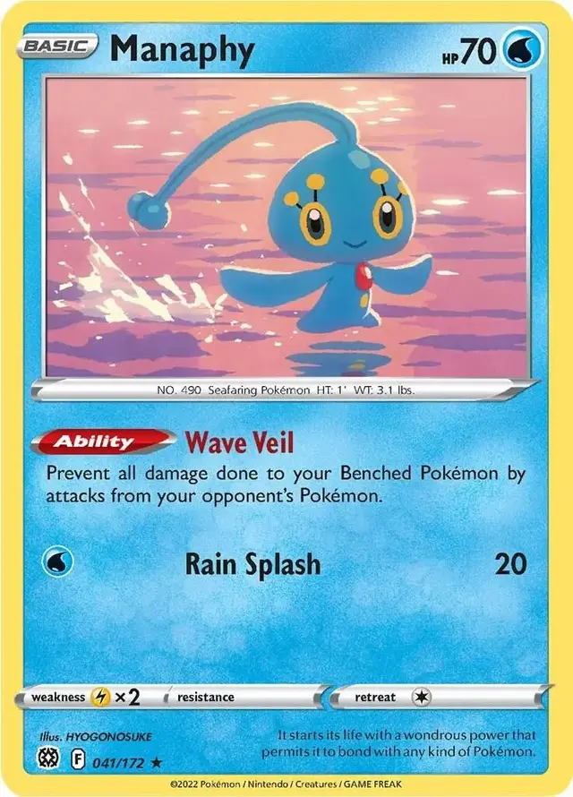 Manaphy - Pokemon Brilliant Stars #41