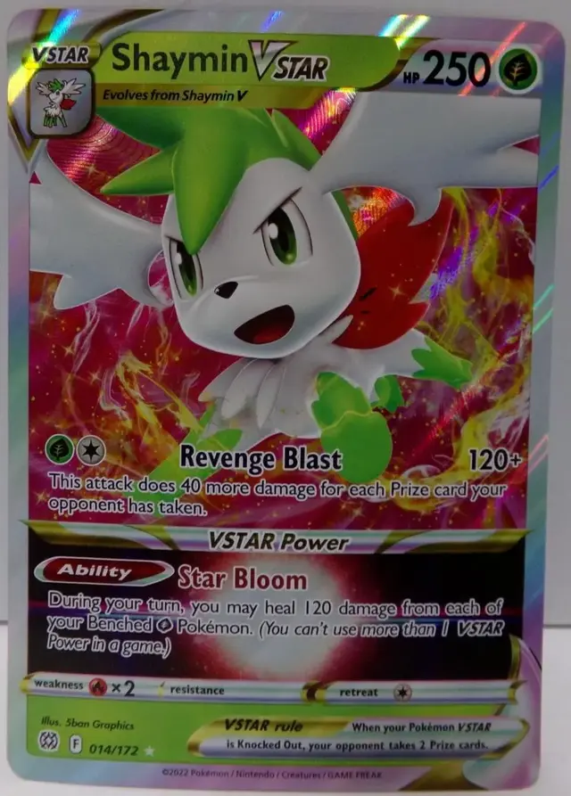 Shaymin VSTAR [Jumbo] - Pokemon Brilliant Stars #14