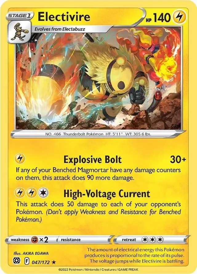 Electivire - Pokemon Brilliant Stars #47