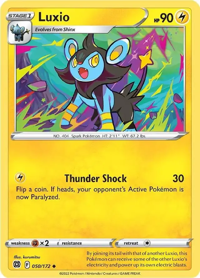 Luxio - Pokemon Brilliant Stars #50