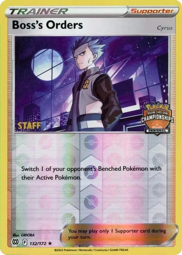 Boss's Orders [Regional Championships Staff]