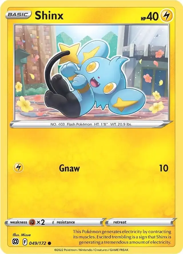 Shinx - Pokemon Brilliant Stars #49