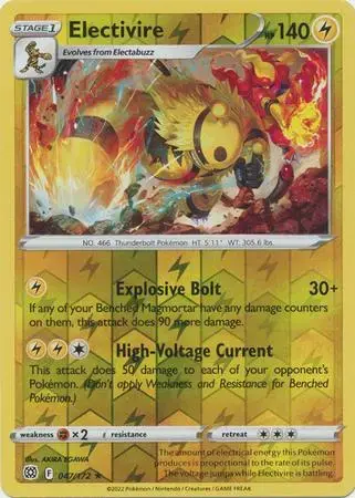 Electivire [Reverse Holo] - Pokemon Brilliant Stars #47