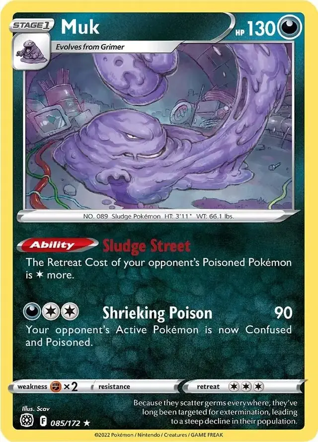 Muk - Pokemon Brilliant Stars #85