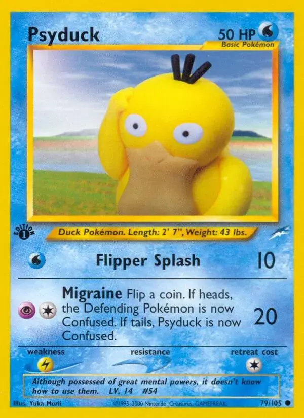 Psyduck [1st Edition] - Pokemon Neo Destiny #79