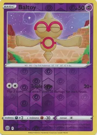 Baltoy [Reverse Holo] - Pokemon Brilliant Stars #58