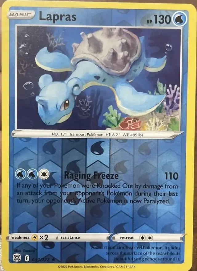 Lapras [Reverse Holo]