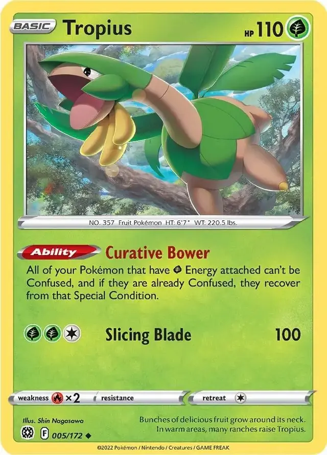 Tropius - Pokemon Brilliant Stars #5